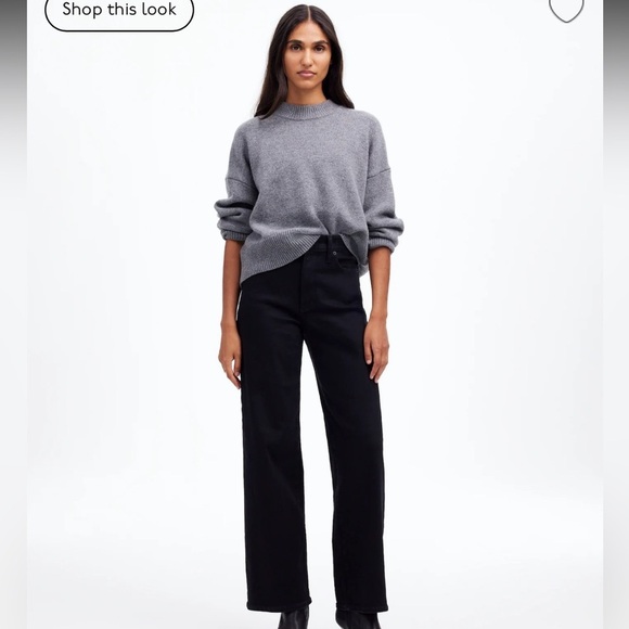 Madewell The Perfect Vintage Wide Leg Jean - Picture 1 of 8